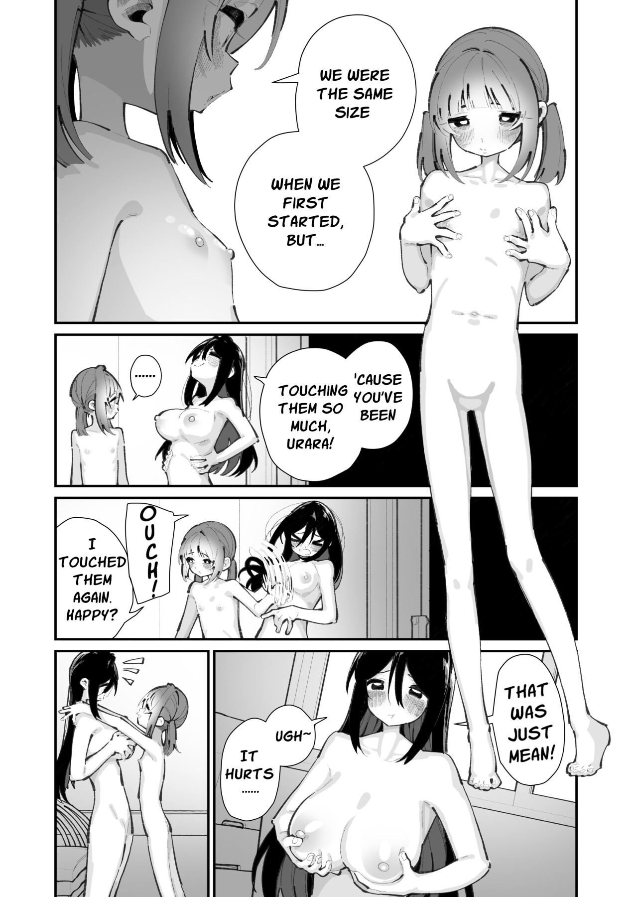 Hentai Manga Comic-I made her boobs bigger-Read-24